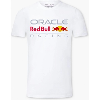 Redbull triko ORACLE Logo bright white