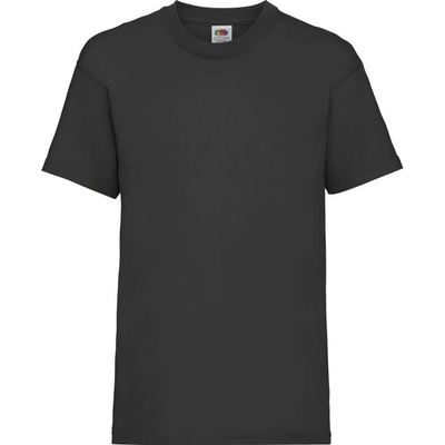 Fruit Of The Loom tričko kids Valueweight T black