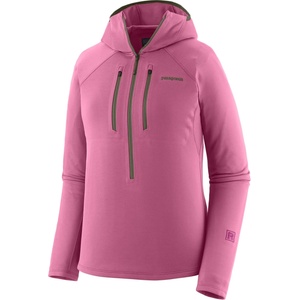 Patagonia Дамски поларен пуловер Patagonia Women's R1 Ultralight Hoody Fleece jumper - Faded Magenta - размер XXL (105-7274-0216)