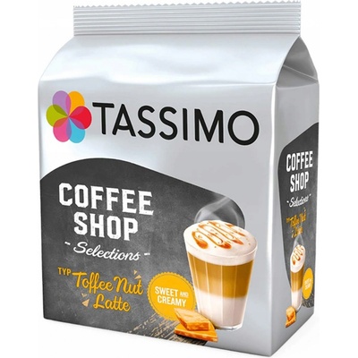 Coffee Shop Selections Toffee Nut Latte 16 kapsúl do kávovaru Tassimo