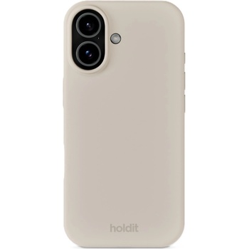 Holdit Гръб Holdit Silicone за iPhone 17 - Light Beige