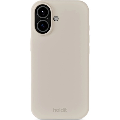 Holdit Гръб Holdit Silicone за iPhone 17 - Light Beige