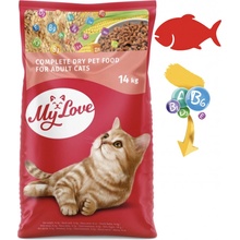 My Love MIAU pre dospelé mačky s rybami 14 kg