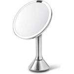 simplehuman - Козметично огледало с LED осветление „Dual light, от матирана неръждаема стомана ST3052 (ST3052)