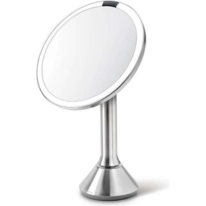 simplehuman - Козметично огледало с LED осветление „Dual light, от матирана неръждаема стомана ST3052 (ST3052)