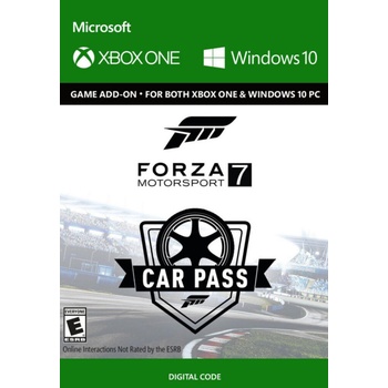Forza Motorsport 7 Car Pass