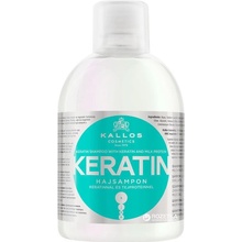 Kallos Keratin Shampoo regeneračný na vlasy s keratínom 1000 ml