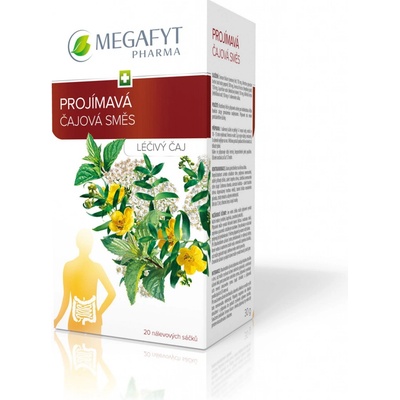 MEGA Projímavá čajová směs 20 x 1,5 g