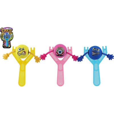 Teddies Prak so smajlíkom plast 14cm, 3 farby