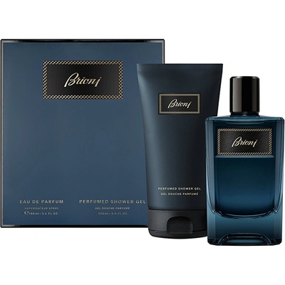 Brioni Eau de Parfum подаръчен комплект с парфюмна вода 100мл и душ гел 150мл за мъже 1 бр