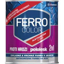 Chemolak Ferro Color U 2066 pololesk 0,75L 6200