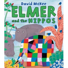 Elmer and the Hippos. Elmar und die Nilpferde, englische Ausgabe - McKee, David