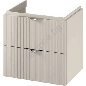 Cersanit S1015-005 - Подвесен шкаф за мивка TIRSO 60x45 см бежов (CS0215)