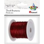 TITANUM Floristic wire 0, 45mm x 30m red