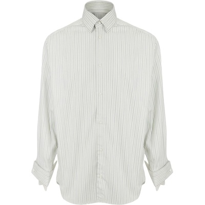 HUGO BOSS Риза с дълъг ръкав Boss Men's Netstaton Long Sleeve Oxford Shirt - Open Green