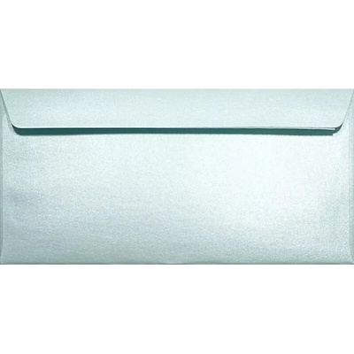 NETUNO Obálka DL metalická Majestic Damask Blue světle modrá
