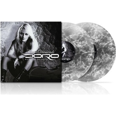 Doro - Classic Diamonds Black,White Marbled Vinyl 2 LP