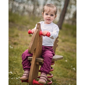 Detské nohavice baggy ľahké tmavo modré