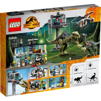 LEGO® Jurassic World - Giganotosaurus & Therizinosaurus Attack (76949)