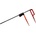 K-MET Дърводелски шублер K-MET Red&Black LINE 1162-08-100 - 1000 мм, 1 мм (1162-08-100)