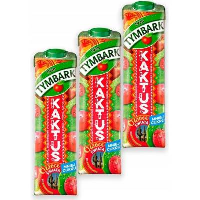 Tymbark Napój jabłko limonka kaktus 1 l