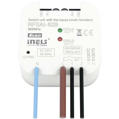 ELKO EP RFSAI-62B | Двуканален безжичен превключващ елемент (4999 standard)