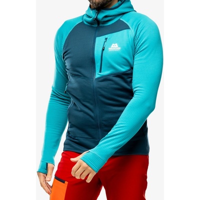 Mountain Equipment Outdoorová mikina Eclipse Hooded Jacket Majolica/Mykonos