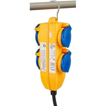 brennenstuhl Разклонител без кабел Brennenstuhl Powerblock 4x IP44 - 220 V/16 A, 4 гнезда (1081078010)
