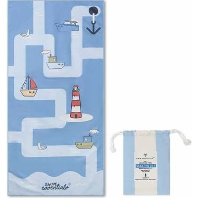 Swim Essentials plážová osuška z mikrovlákna Little Seagull 135 x 65 cm