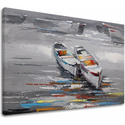 Obraz na plátne LOĎKY - 120x80 cm