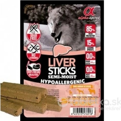 Alphaspirit dog Paličky pečienkové 4 x 10 g