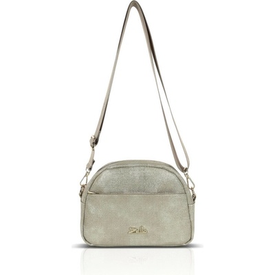 Zellia dámska crossbody kabelka Zlb444 zlatej farby 24 x 16 x 8 5 cm