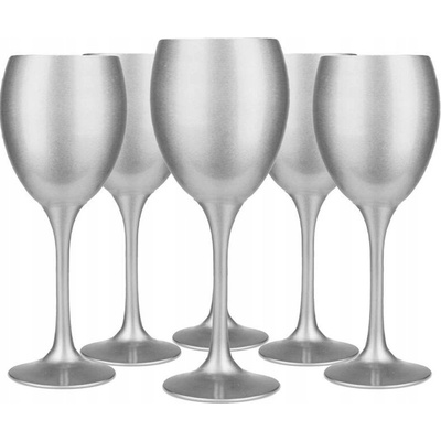 Glasmark Sklenice na víno šedá sklo 300 ml