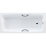 KALDEWEI Advantage - Правоъгълна вана Cayono Star 755, 170x70 см, с отвори за дръжки, противоплъзгащо покритие, Perl-Effekt, бяла 275530003001 (275530003001)