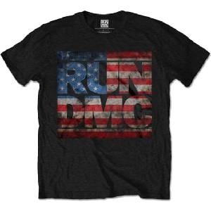 Run DMC Americana Logo Black L Риза (RDMCTS05MB03)