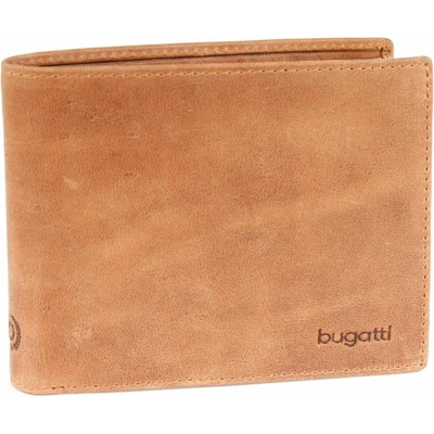 Bugatti Pánska peňaženka Volo flap béžová