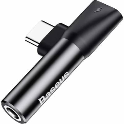 Baseus CATL41-01 Rozbočovač USB-C/3.5mm, černý