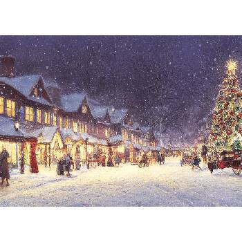 Trefl Пъзел Trefl от 500 части - Коледно селце (99300)