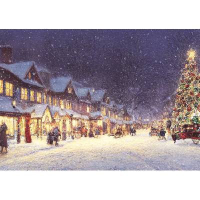 Trefl Пъзел Trefl от 500 части - Коледно селце (99300)