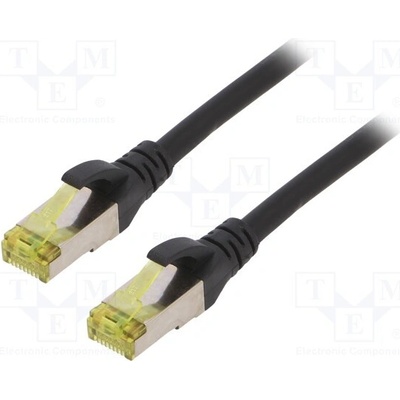 Digitus DK-1644-A-0025/BL Cat6a S/FTP (S-STP), 0,25m, černý