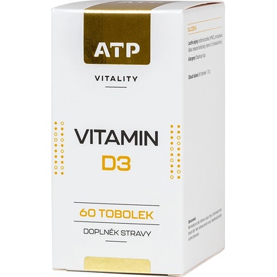 ATP Vitality Vitamin D3 60 kapsúl
