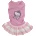 Tiger`s Heart Розова рокля с Hello Kitty мотив