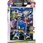 Educa Детски неонов пъзел Educa - Sonic Prime, 300 части (EDU19630)