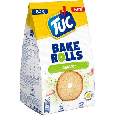 7Days Bake Rolls s príchuťou cesnaku 80 g