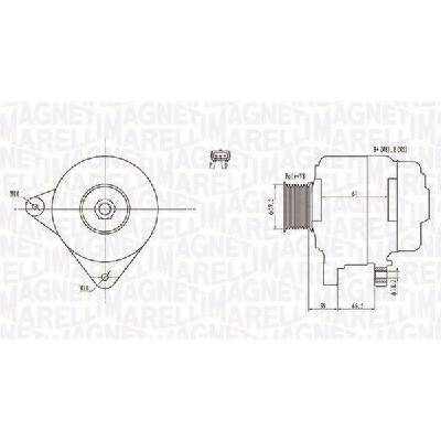 Generátor MAGNETI MARELLI 063731972010