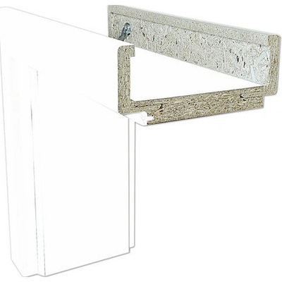 Solodoor obložkové 70 Ľ 100 mm biela snow lakovaná