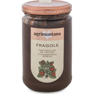 Džem extra 72% jahody, Agrimontana 330 g