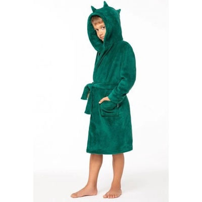 Envie detský župan Aligator zelená