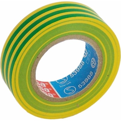 Tesa Elektroizolačná páska 15 mm x 10 m žlto-zelená