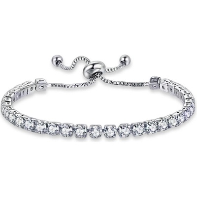 Elanis Jewel Náramek Virginia s čirými krystaly Swarovski EJ00693